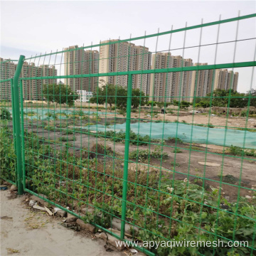 PVC Coated Welded Steel Wire mesh Fence Panel